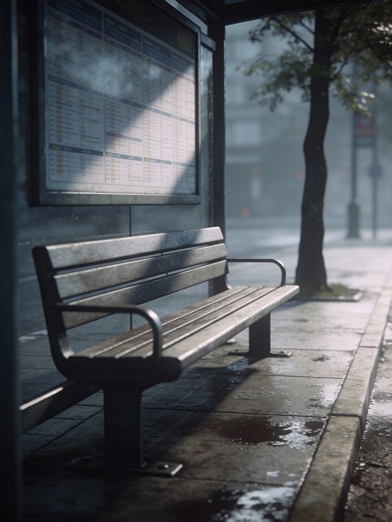 Waiting at the Stop