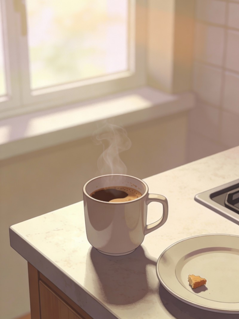 The Quiet Morning Kitchen