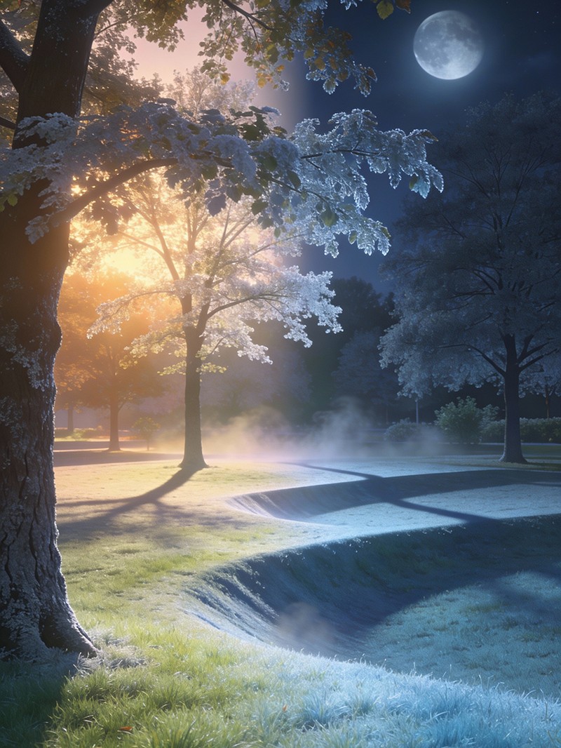 The Park Where Time Folds